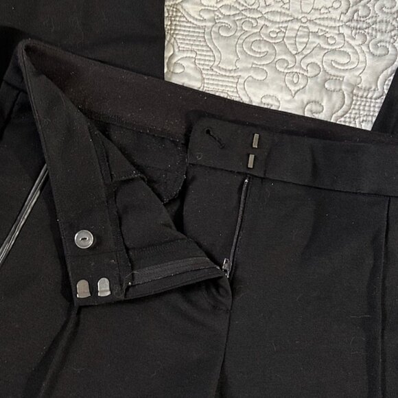 Anne Klein black slacks, size 10 - Picture 5 of 7